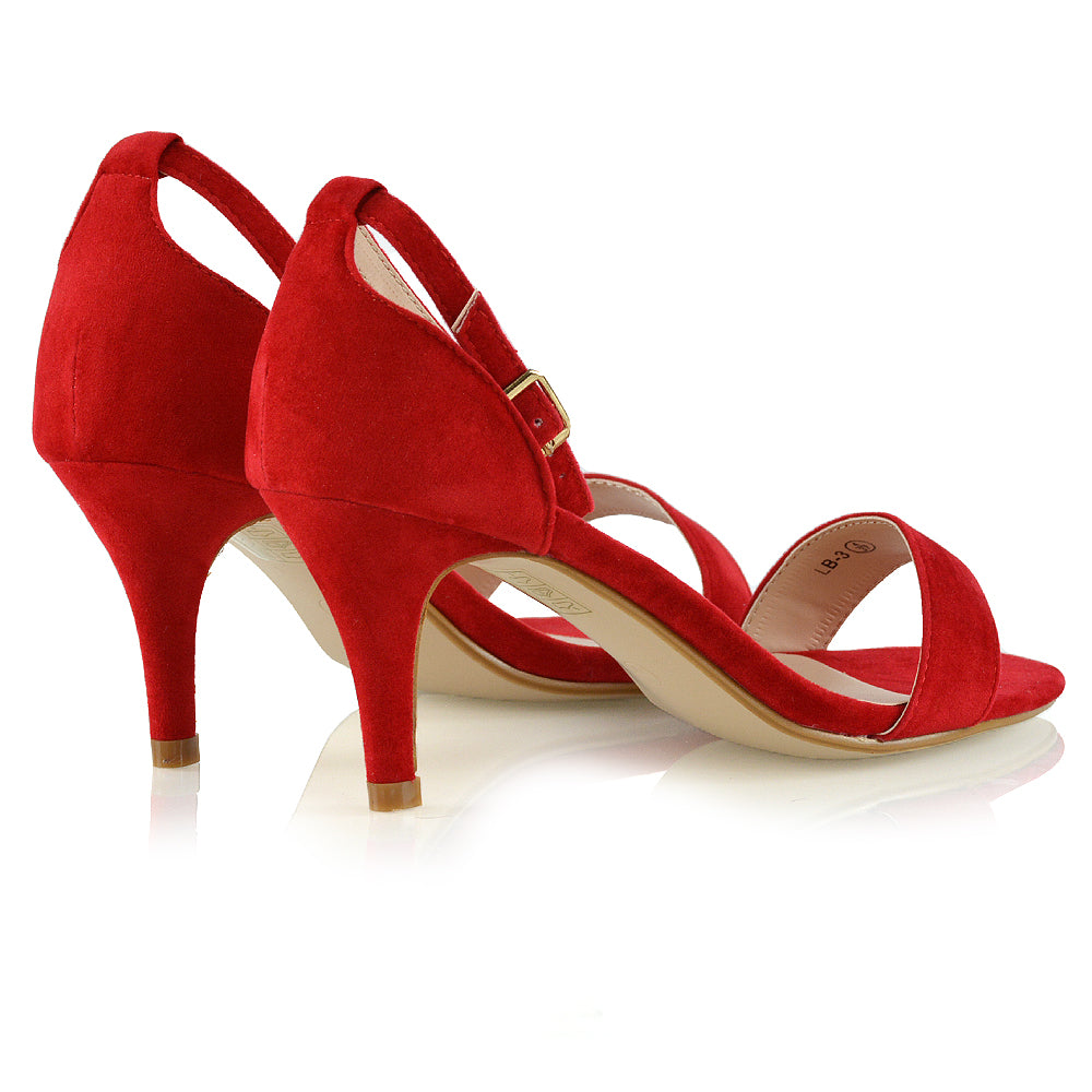Red Faux Suede | XY London | Red Faux Suede heels,Red Faux Suede high heels,Red Faux Suede bridal heels,Red Faux Suede bridal shoes,Red Faux Suede wedding heels