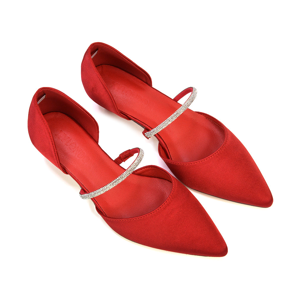 red satin heels, red bridesmaid heels, red bridal shoes, dressy heels, special occasion heels