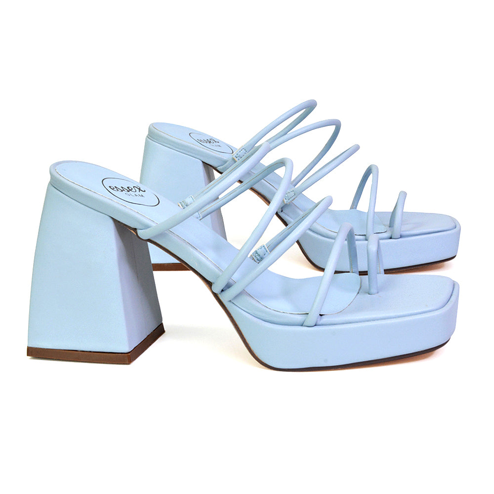 Pink Synthetic | XY London | Pink heels,Pink high heels,Pink platform heels,Pink block heels,Pink mule heels