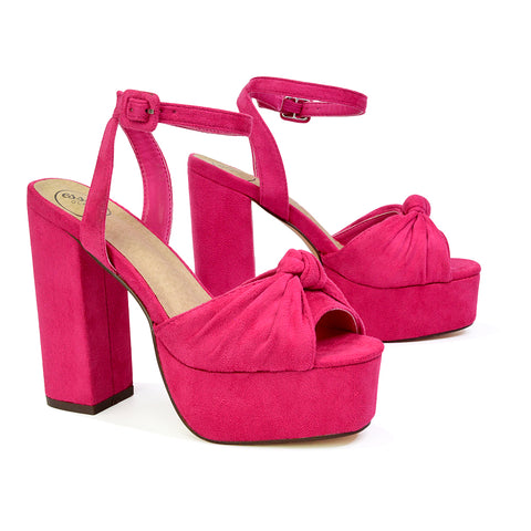 Platform Heels Block High Hels XY London xylondon