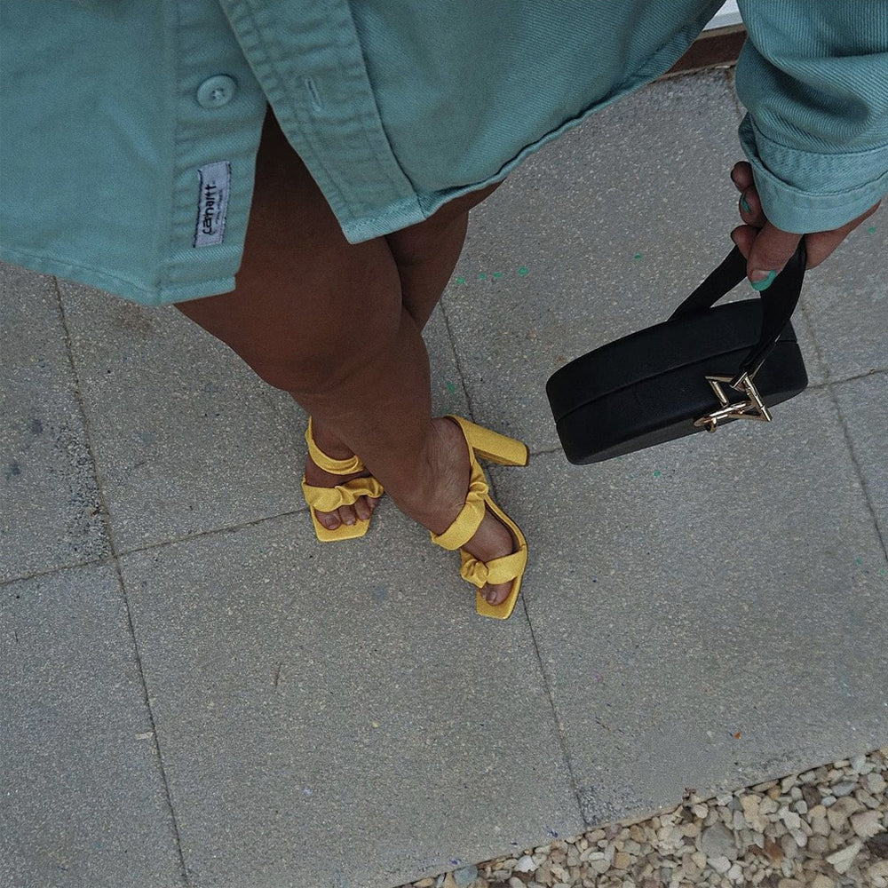  Black Synthetic Leather | XY London | Black Heels,Black Ruched Strap Heels,Black Mules,Black Block Heels,Black Mule Heels