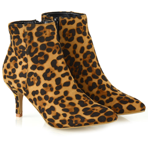Animal Print Boots, Leopard Print Boots