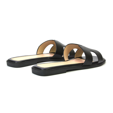 tan sliders, tan slip on sandals, sliders, slip on sandals,