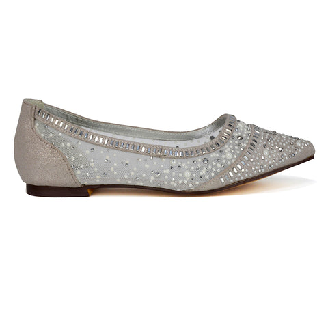 Silver | XY London | silver flats,silver pumps,silver pump shoes,silver bridal pumps,silver bridal shoes