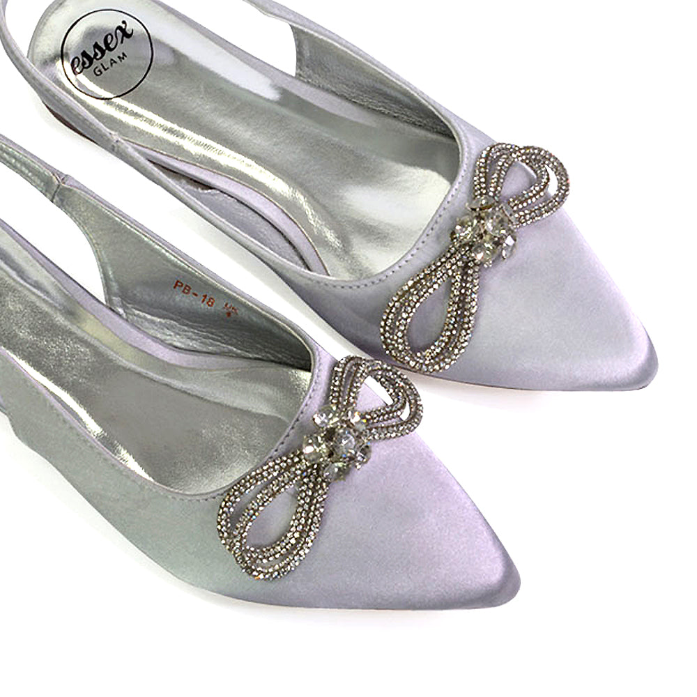 Silver | XY London | silver pumps,ivory pump shoes,ivory ballerina shoes,ivory ballerina pumps