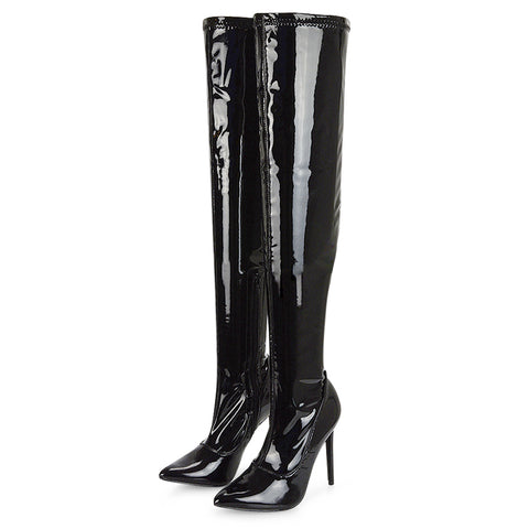 UK 5 | EU 38 | US 7 Black Patent | XY London