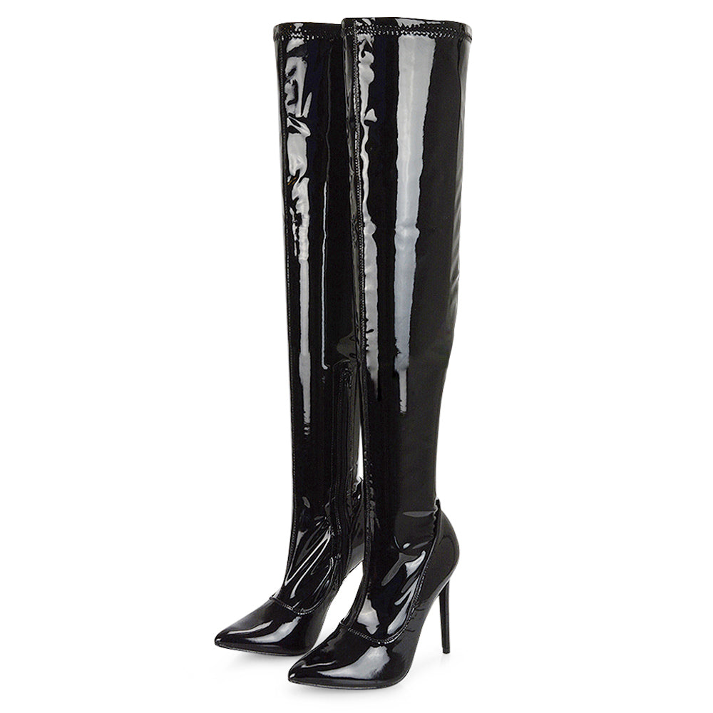 UK 7 | EU 40 | US 9 Black Patent | XY London