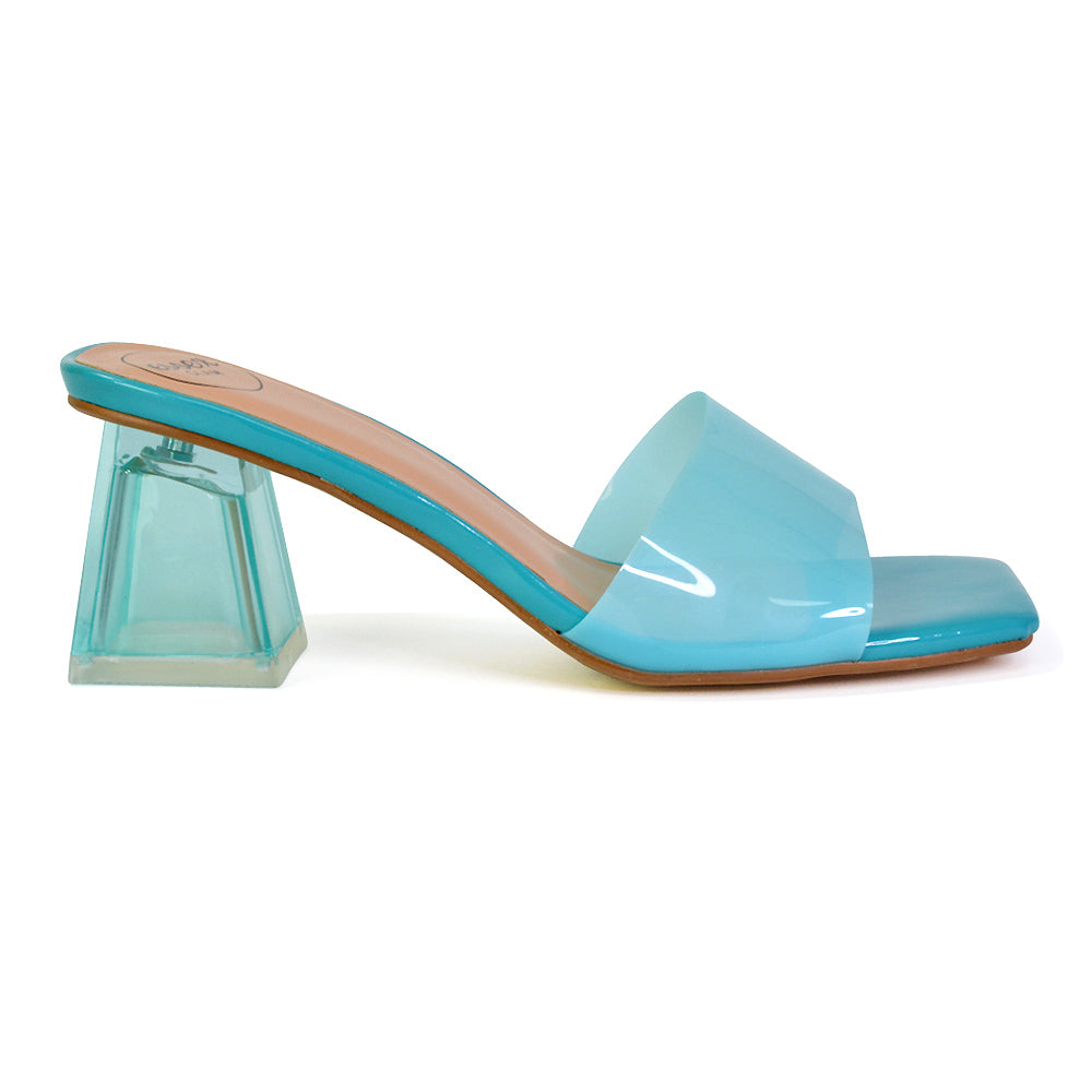 Pink | XY London | pink heels,pink mules,pink mule heels,pink mid heels,pink block heels