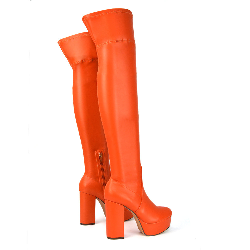 Thigh High Boots Platform Boots XY London xylondon