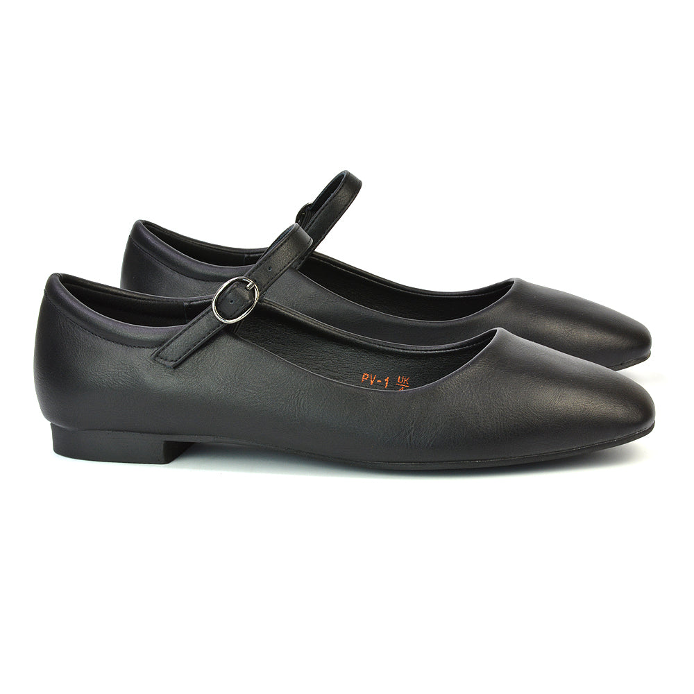 Black Synthetic Leather UK 4 | EU 37 | US 6 | XY London