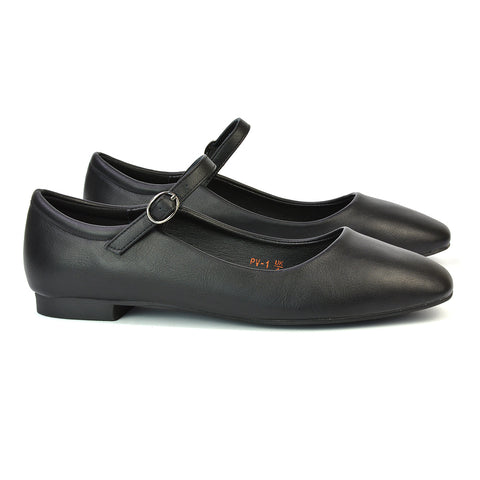 Black Synthetic Leather UK 4 | EU 37 | US 6 | XY London