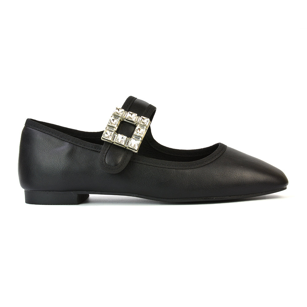 Black Synthetic Leather UK 5 | EU 38 | US 7 | XY London