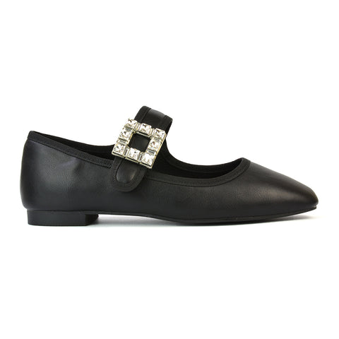 Black Synthetic Leather UK 5 | EU 38 | US 7 | XY London