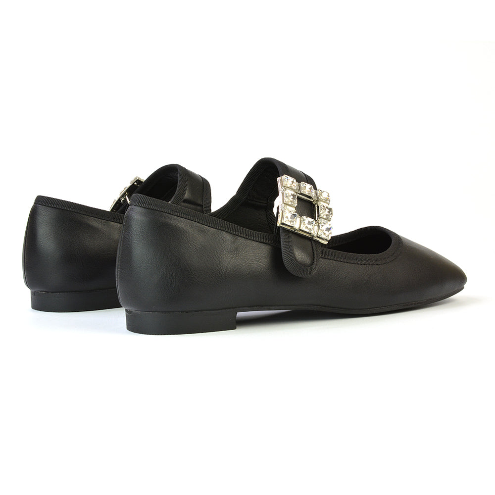 Black Synthetic Leather UK 4 | EU 37 | US 6 | XY London