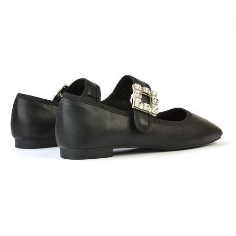 Black Synthetic Leather UK 4 | EU 37 | US 6 | XY London