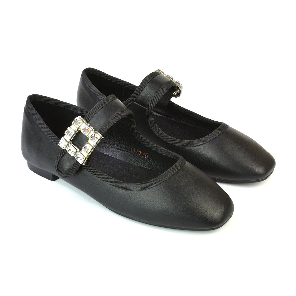 Black Synthetic Leather UK 7 | EU 40 | US 9 | XY London