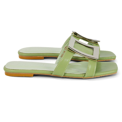 Black | XY London | Black Sandals,Black Flat Sandals,Black Square Toe Shoes,Black Slides