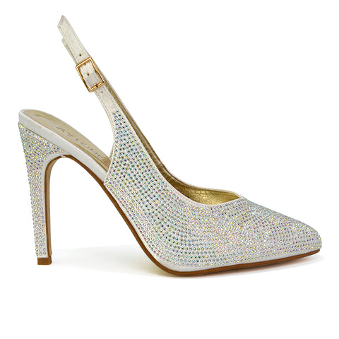 Ivory | XY London | ivory heels,ivory high heels,ivory stilettos,ivory stiletto heels,ivory bridal heels