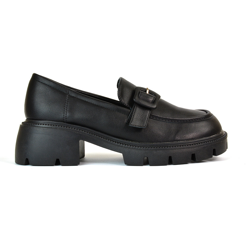 Black Synthetic Leather UK 8 | EU 41 | US 10 | XY London