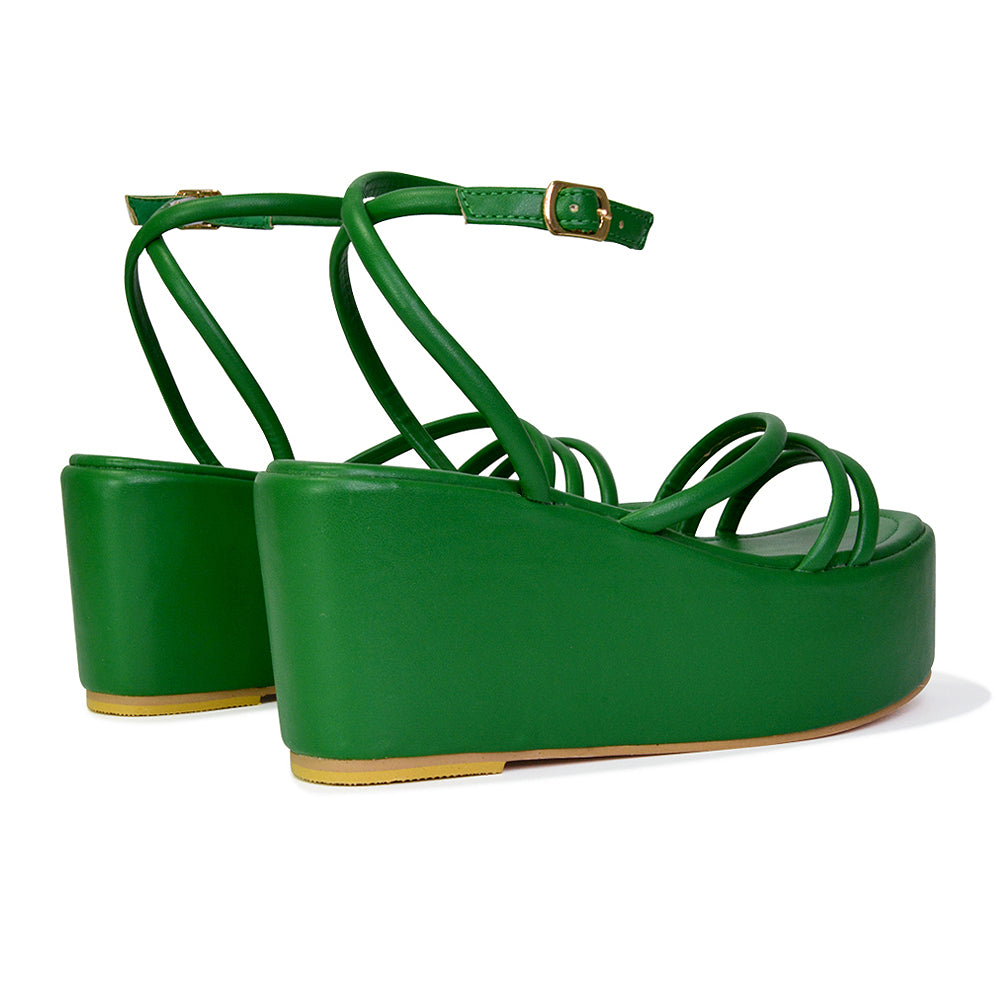 Fuchsia | XY London | pink wedges,pink wedge heels,pink sandal wedge heels,pink platform wedges,pink heels