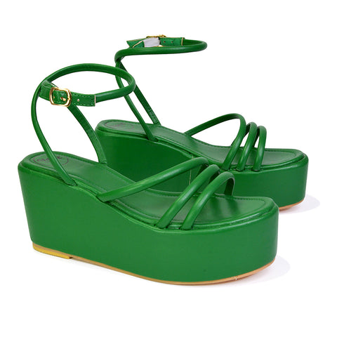 Green | XY London | green wedges,green wedge heels,green sandal wedge heels,green platform wedges,green heels