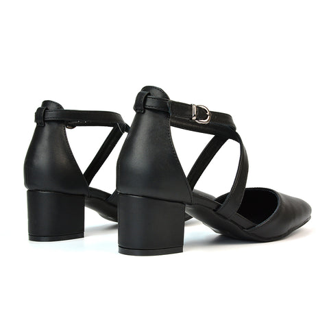 Black Synthetic Leather | XY London