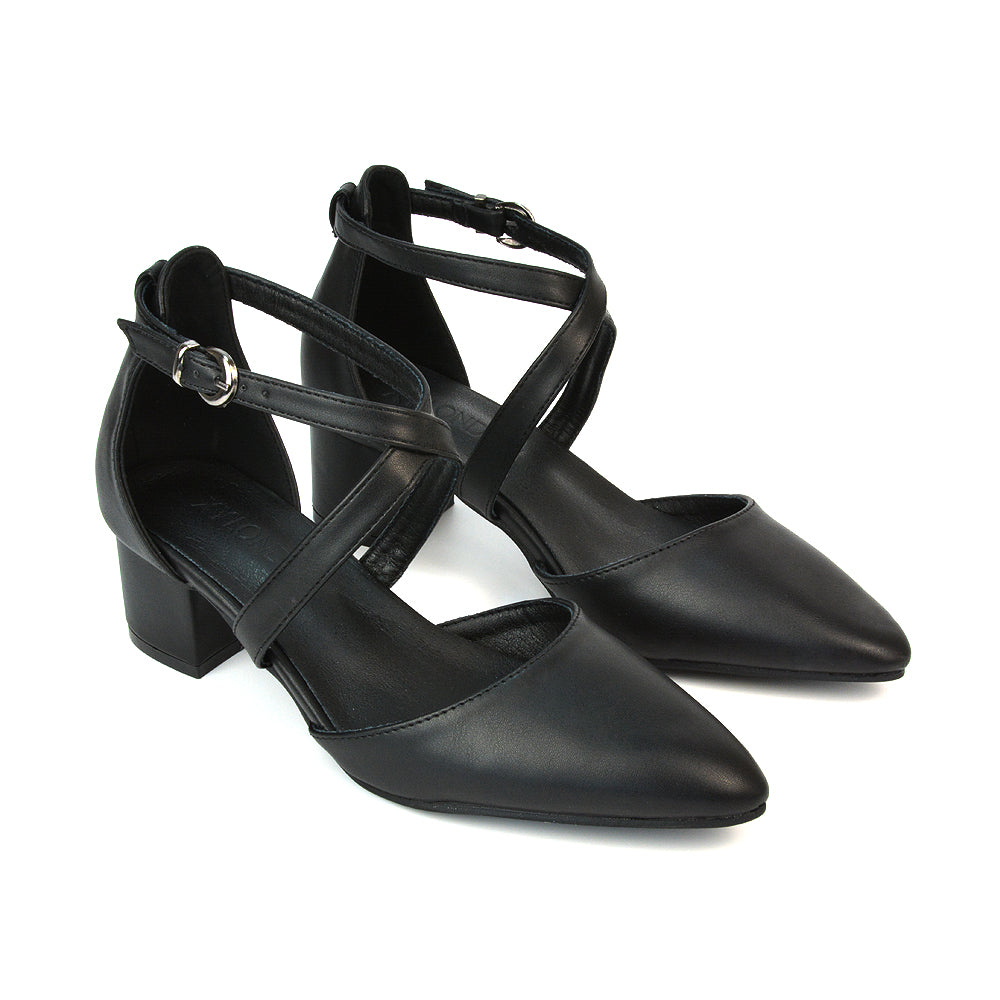 Black Synthetic Leather | XY London